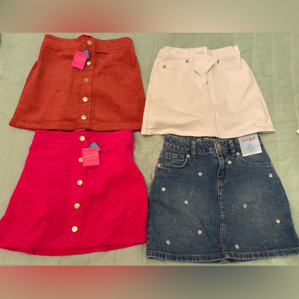 Girls Colorful Skirt Collection